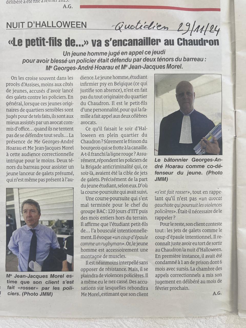 Revue de presse